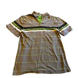 3/$15 or 5/$20 Boys size small (8-10) green and gray polo